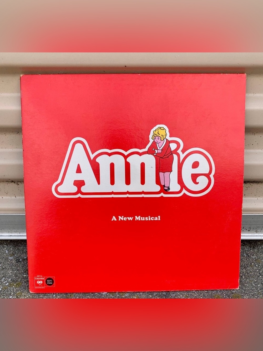 1977 Vintage ANNIE A New Musical Soundtrack Vinyl Record Album